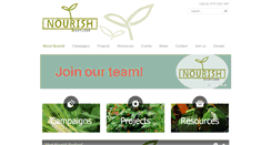 Desktop Screenshot of nourishscotland.org